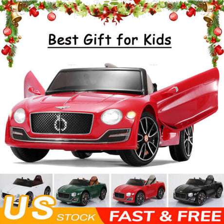 12V 2.4G Bentley Style Kids Electric Ride On Car with Remote Control