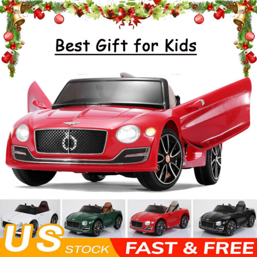 12V 2.4G Bentley Style Kids Electric Ride On Car with Remote Control