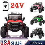Music-Fashion 12V/24V Battery Powered Jeep for Electric Kids Ride On Fun