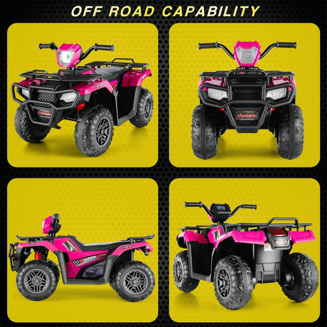 Electric 4 Wheeler ATV Car Jeep Truck for Kids - 12V/24V Battery Powered Ride-On Toy