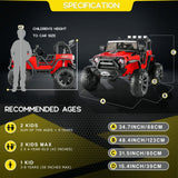 Electric 4 Wheeler ATV Car Jeep Truck for Kids - 12V/24V Battery Powered Ride-On Toy