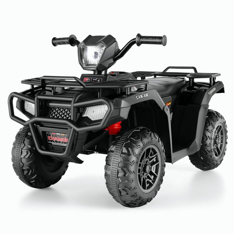Electric Ride-On Jeep Truck for Kids: 12V/24V ATV Toy with Four-Wheel Drive