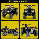 Electric Ride-On ATV Jeep Truck for Kids with MP3 Player - 12V/24V 4-Wheeler Car Toy for Toddlers