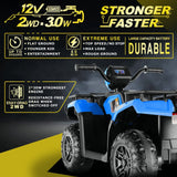 Electric Ride-On ATV Jeep Truck for Kids with MP3 Player - 12V/24V 4-Wheeler Car Toy for Toddlers
