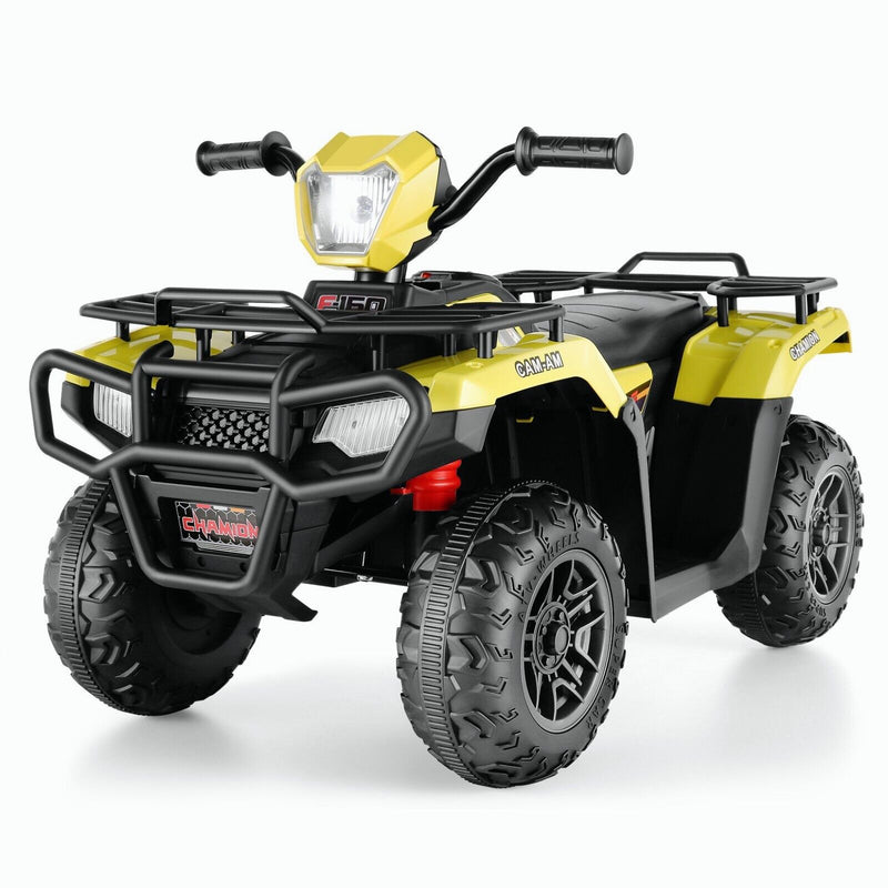 12V/24V Electric Jeep Truck ATV Ride-On Toy with Parental Remote Control for Kids