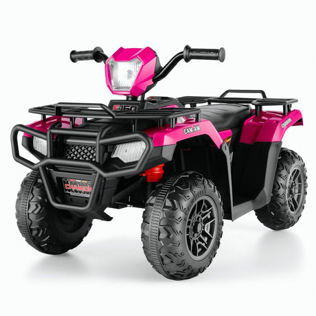 12V/24V Electric Jeep Truck ATV Ride-On Toy with Parental Remote Control for Kids