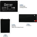 12V 7 Amp Hr. Replacement Battery for Electric Power Wheels Ride-On Cars