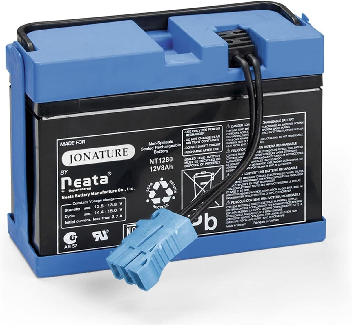 12V 8AH Battery for Peg Perego John-Deere Ground Force Tractor