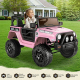 12V Electric Ride-On Truck for Kids with Remote Control - 2 Seater