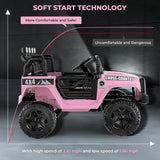 12V Electric Ride-On Truck for Kids with Remote Control - 2 Seater