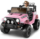 Electric Ride-On Car for Kids with Remote Control and Music Player
