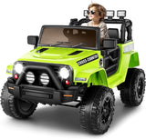 Ride On Electric Car for Kids with Remote Control and Suspension - 12V Truck Design