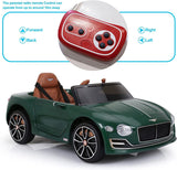 12V Bentley Style Electric Car for Kids with Remote Control and Seat