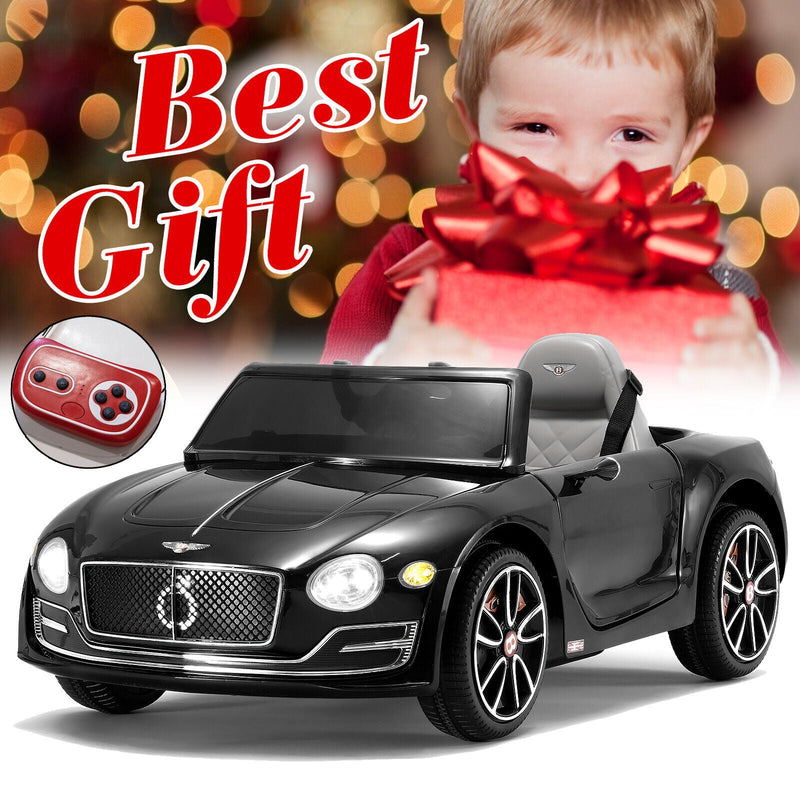12V Battery Powered Bentley Style Kids Ride On Car with Remote Control