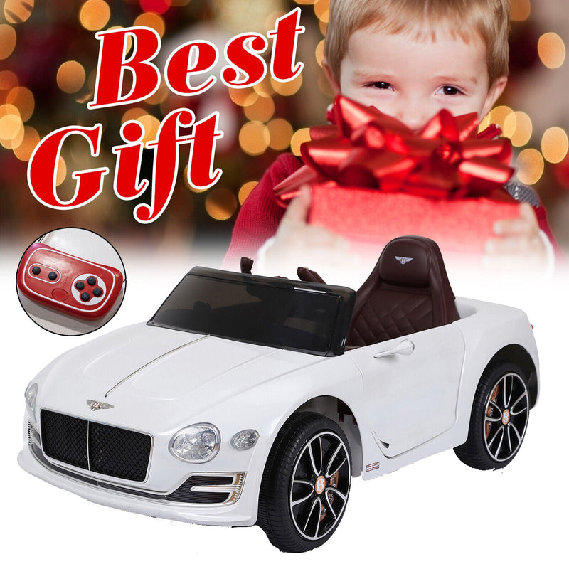 12V Battery Powered Bentley Style Kids Ride On Car with Remote Control