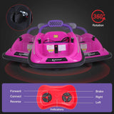 12V Battery Powered Electric Bumper Car for Kids with Dual Joystick Control