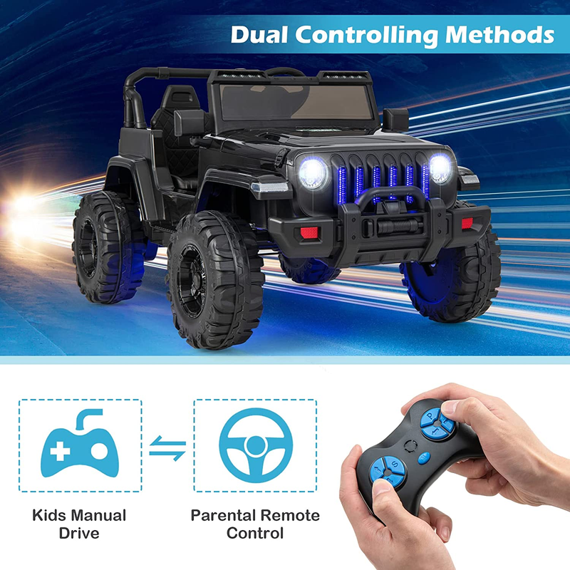 12V Battery Powered Electric Ride-On Truck for Kids with 2.4G Remote Control