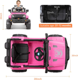 12V Battery Powered Electric Ride-On Truck with Remote Control