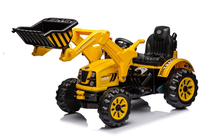 12V Battery Powered Excavator for Kids - Fun Construction Vehicle Toy