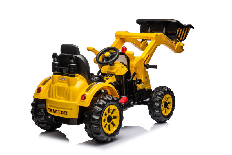 12V Battery Powered Excavator for Kids - Realistic Construction Vehicle Toy