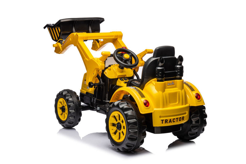 12V Battery Powered Excavator for Kids - Realistic Construction Vehicle Toy