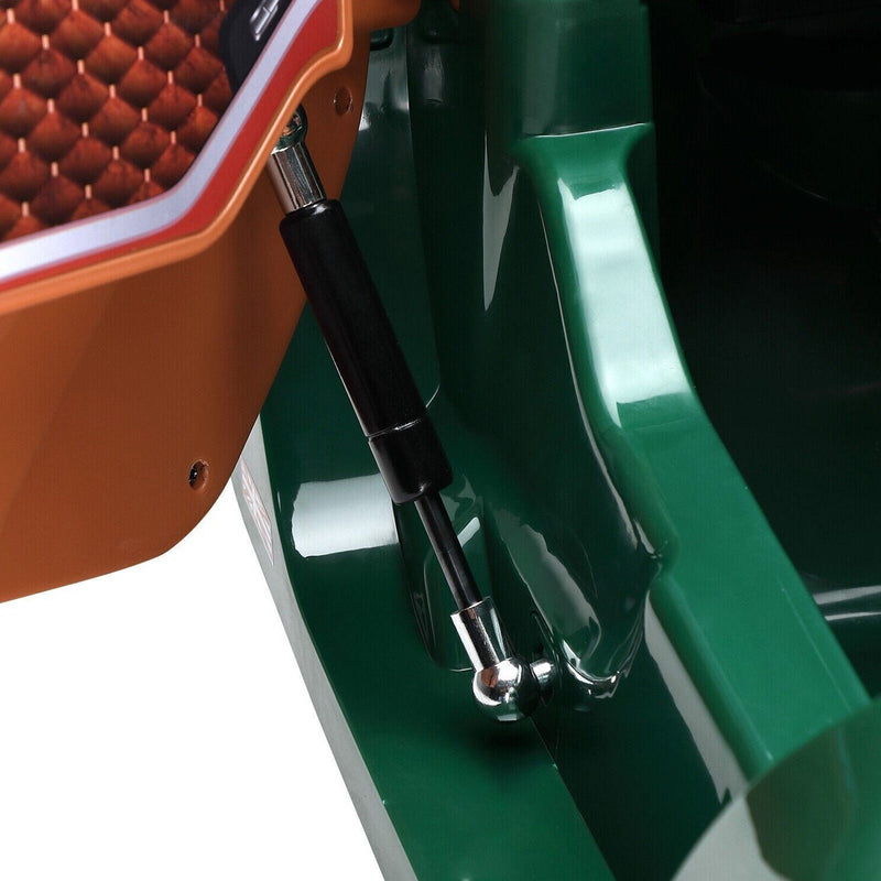 12V Battery Powered Green Bentley Style Electric Toy Car with Remote Control for Kids