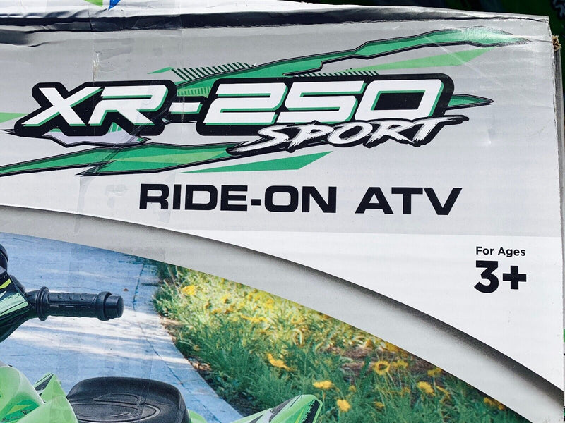 12V Battery-Powered Kids ATV with Realistic Sounds and Lights - Green