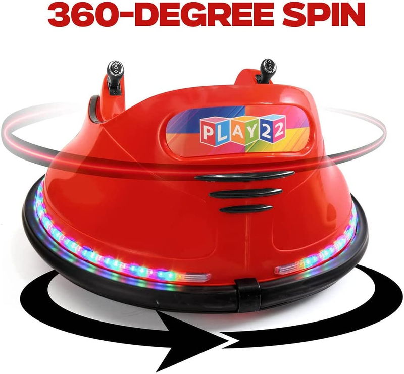 12V Battery-Powered Kids Bumper Car for Endless Fun!
