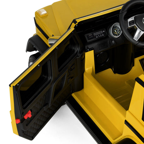 12V Battery-Powered Kids Ride-On Truck with LED Lights, Music, and Remote Control