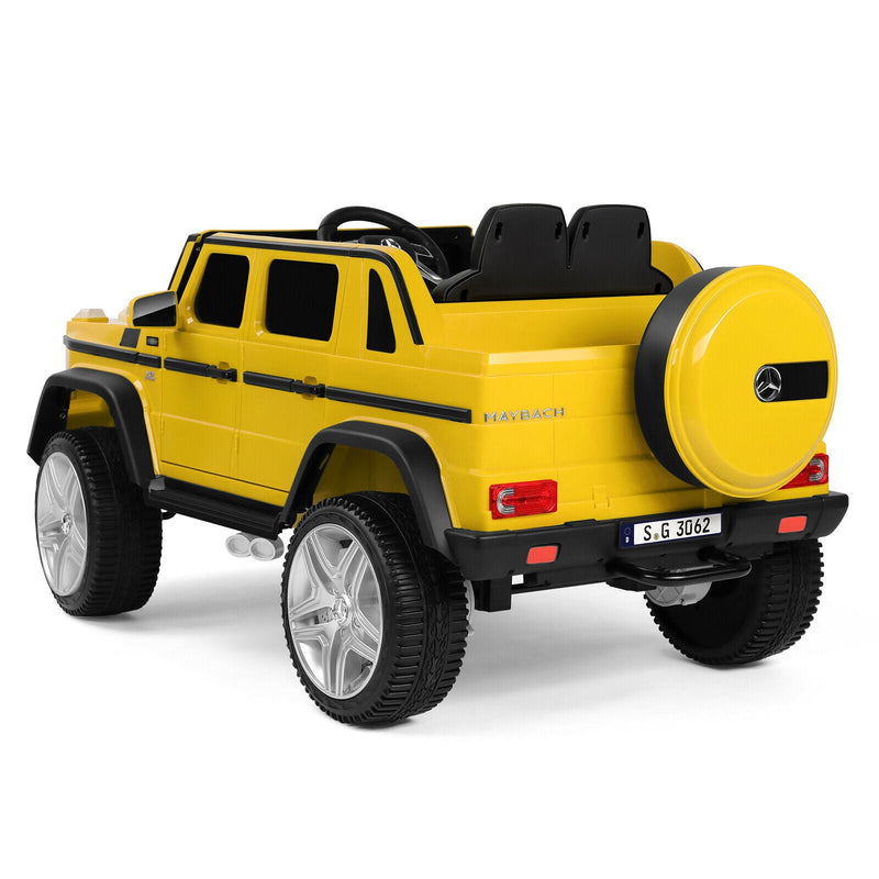 12V Battery-Powered Kids Ride-On Truck with LED Lights, Music, and Remote Control