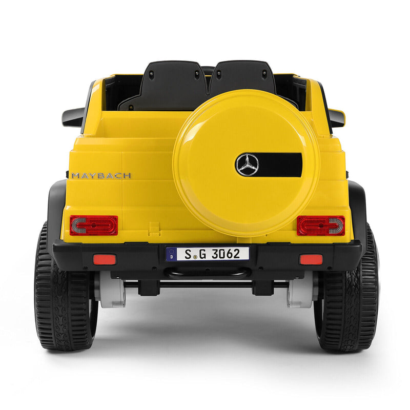 12V Battery-Powered Kids Ride-On Truck with LED Lights, Music, and Remote Control