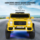 12V Electric Mercedes Benz Ride On Car for Kids with Lights, Music, and Remote Control