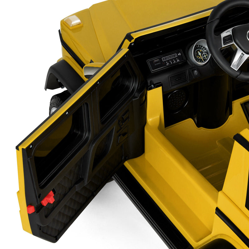 12V Electric Mercedes Benz Ride On Car for Kids with Lights, Music, and Remote Control