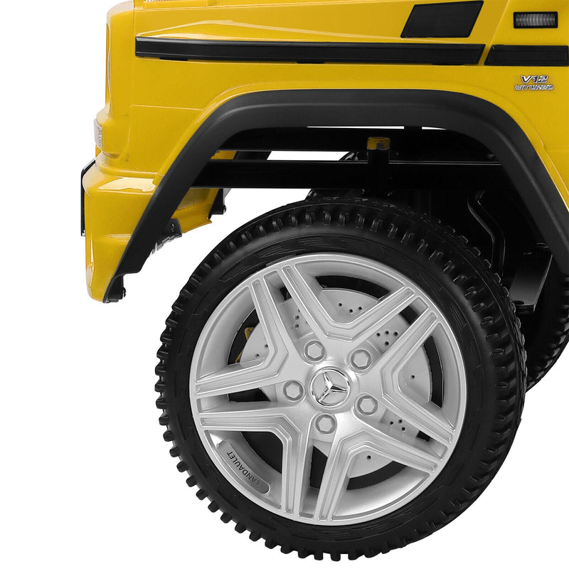 12V Electric Mercedes Benz Ride On Car for Kids with Lights, Music, and Remote Control