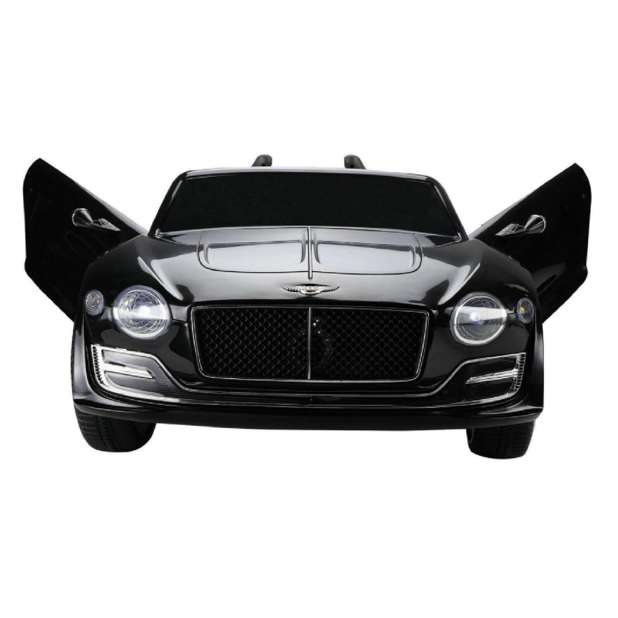 12V Battery Powered Ride-On Car for Kids Ages 2-8 with Parental Remote Control - Black
