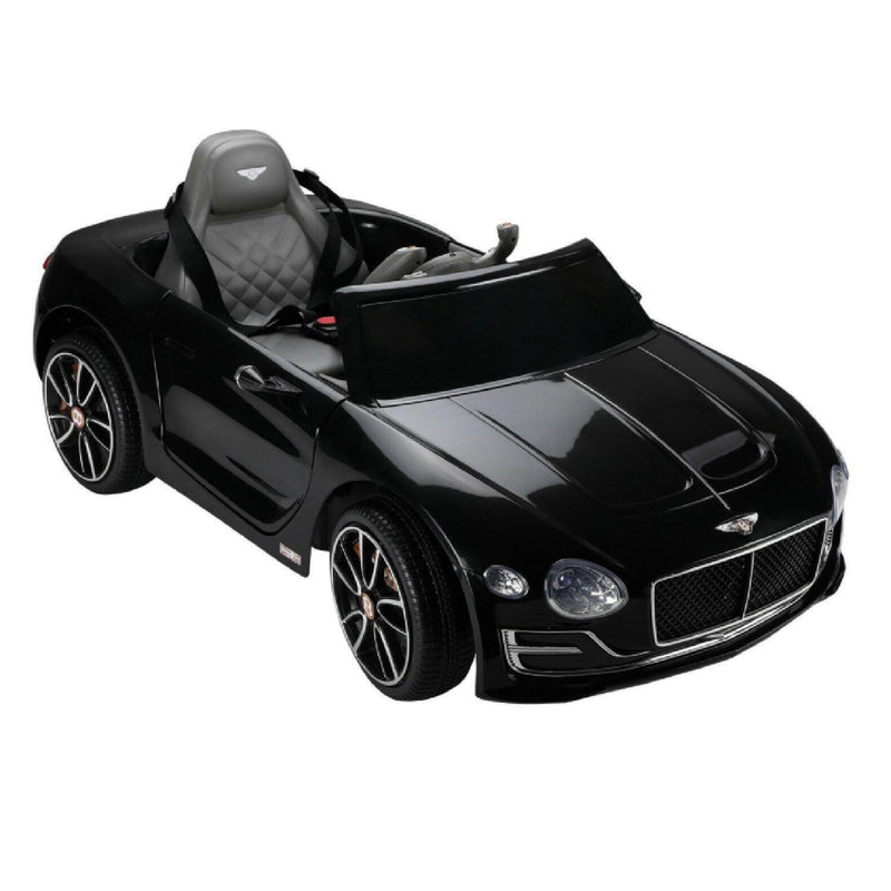 12V Battery Powered Ride-On Car for Kids Ages 2-8 with Parental Remote Control - Black