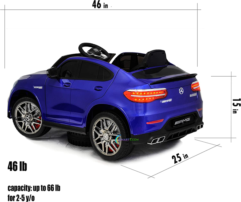 12V Battery Powered Ride on Toy Car for Kids with Remote Control and License