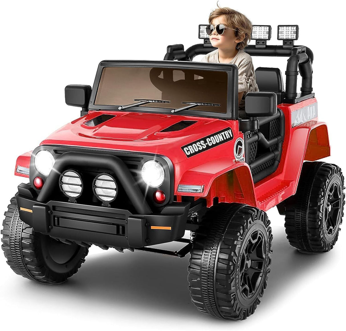 12V Battery Powered Electric Ride-On Truck for Kids with Remote Control