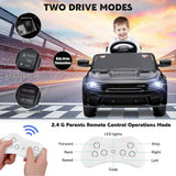 12V Dodge Charger SRT Hellcat Ride-On Toy with Remote Control, MP3, and LED Lights for Kids