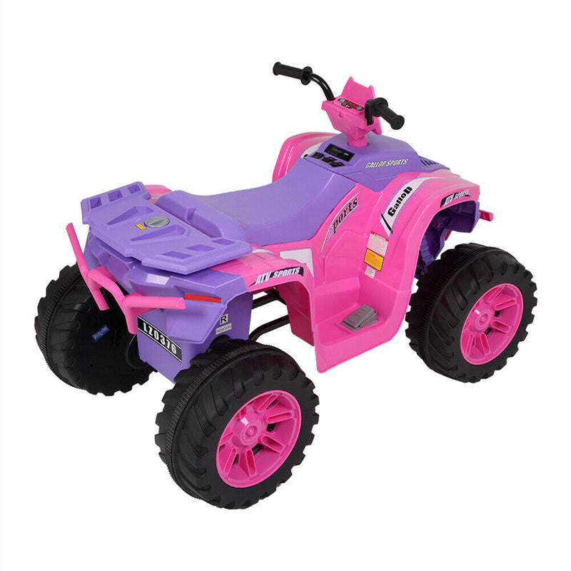 12V Electric ATV 4 Wheeler Ride-On Toy with Music for Kids