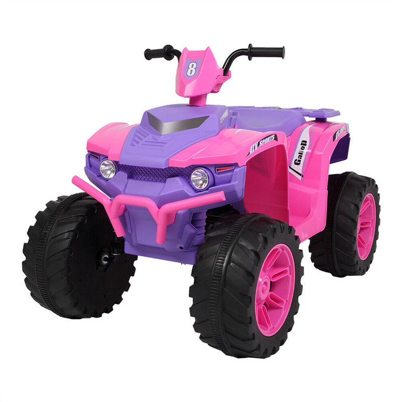 12V Electric ATV 4 Wheeler Ride-On Toy with Music for Kids