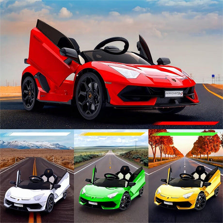12V Electric Sports Car for Kids with Remote Control - Battery Powered Ride-On Vehicle