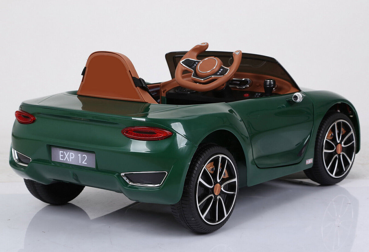 12V Electric Bentley Style Kids Ride-On Car with Remote Control - Perfect Gift for Children