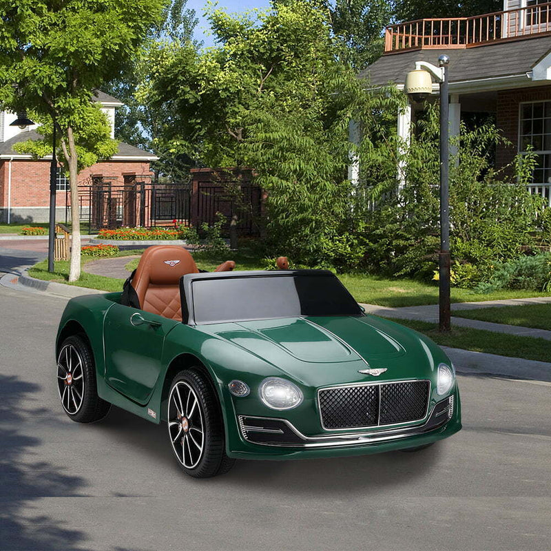12V Electric Bentley Style Ride On Car for Kids with Remote Control and AUX