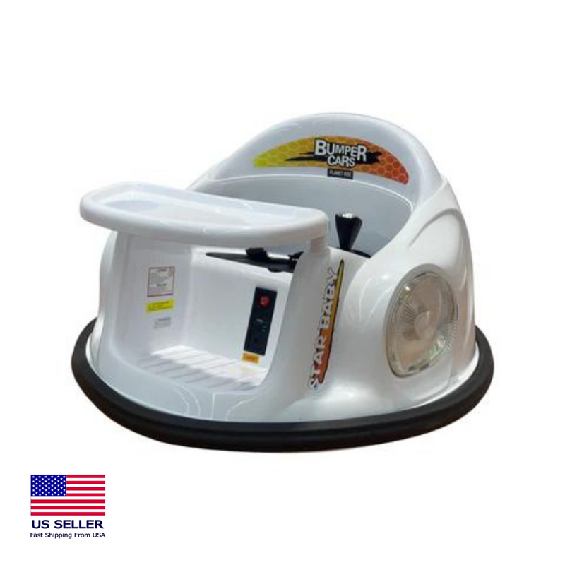 12V Electric Bumper Car for Kids with Remote Control - Non-Certified