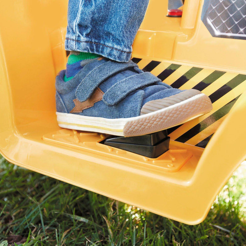 12V Electric Excavator Digger Scooper Ride-On Toy for Kids - Gender-Neutral Design