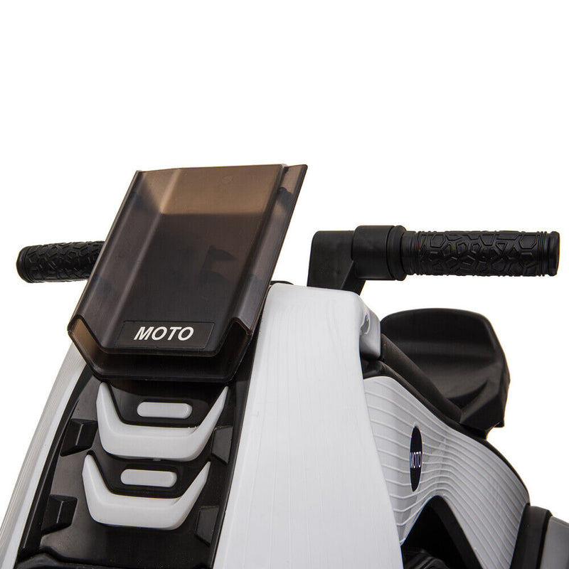 12V Electric Kids Motorbike with Training Wheels and MP3 Player