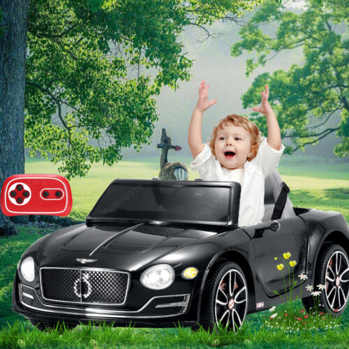 12V Electric Kids Ride On Car with LED Lights - Bentley EXP12 Inspired Design