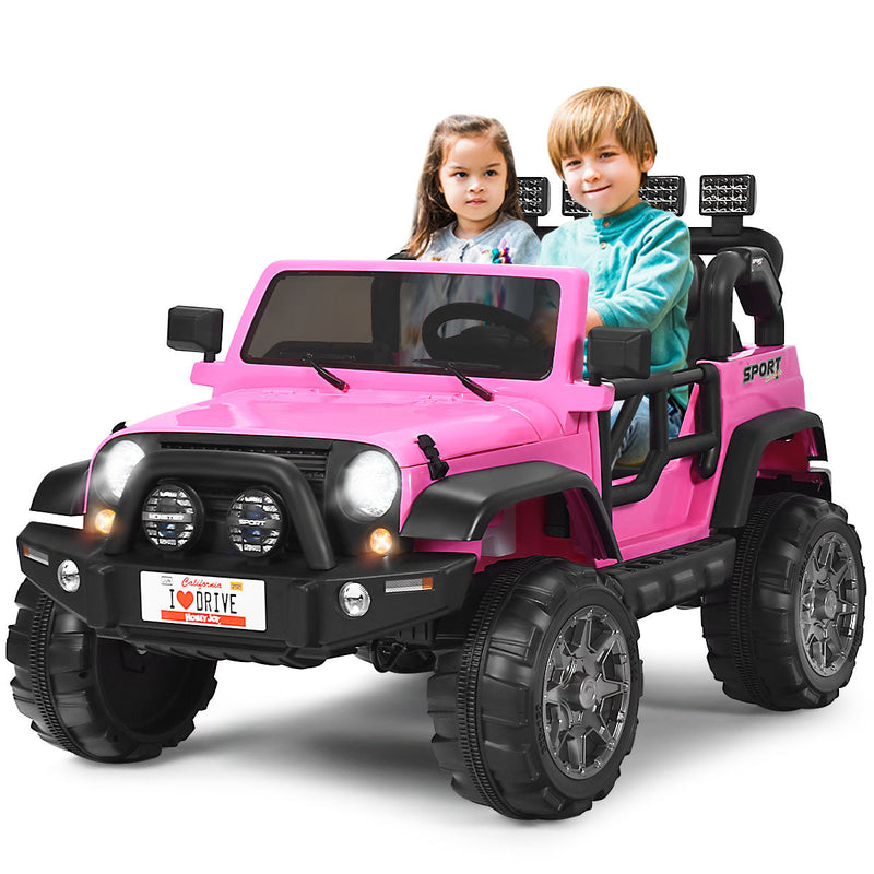 12V Electric Kids Ride On Jeep Car with Remote Control - Perfect for Little Adventurers!