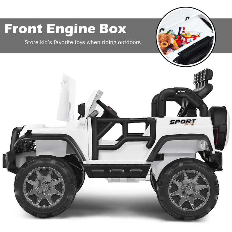 12V Electric Kids Ride On Jeep Car with Remote Control - Perfect for Little Adventurers!